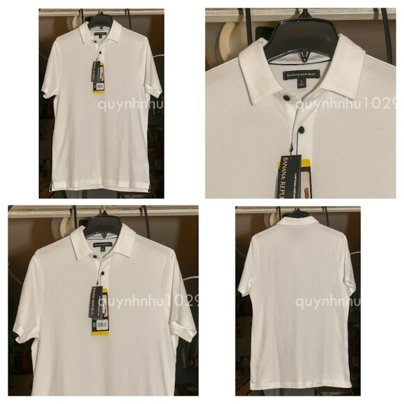 - Men's Banana Republic Polo Shirt Luxe Touch polos - Picture 1 of 6